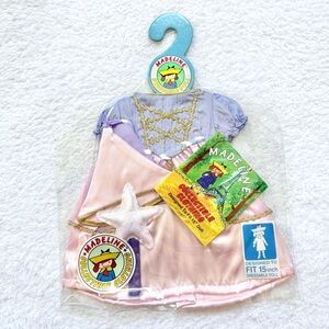 Vintage Madeline 15” Doll Clothes Fairy Costume Dressable Collectible Dress
